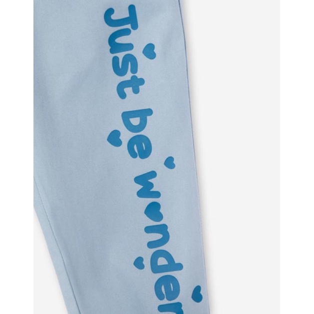 Quần Jogger Kaki Bé Gái In Chữ GJ