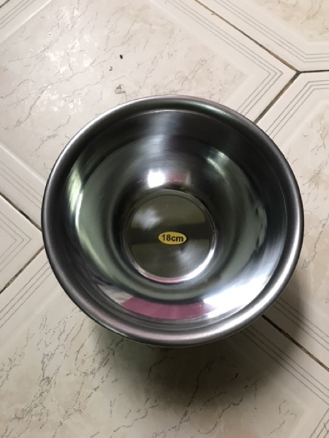 Tô trộn bột inox các size 18-28
