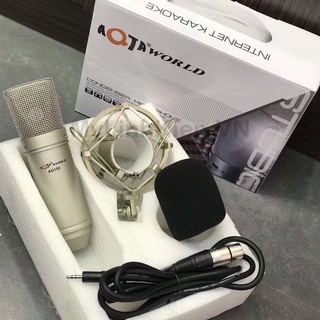 Mic thu âm karaoke live stream AQ100 chính hãng siêu hay [Chất lượng]