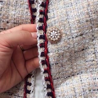 Sẵn S size khác Oder dạ tweed kèm ảnh thật