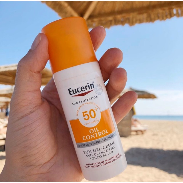 Kem chống nắng cho da dầu mụn Eucerin Sun Gel-Creme Oil Control 50ml