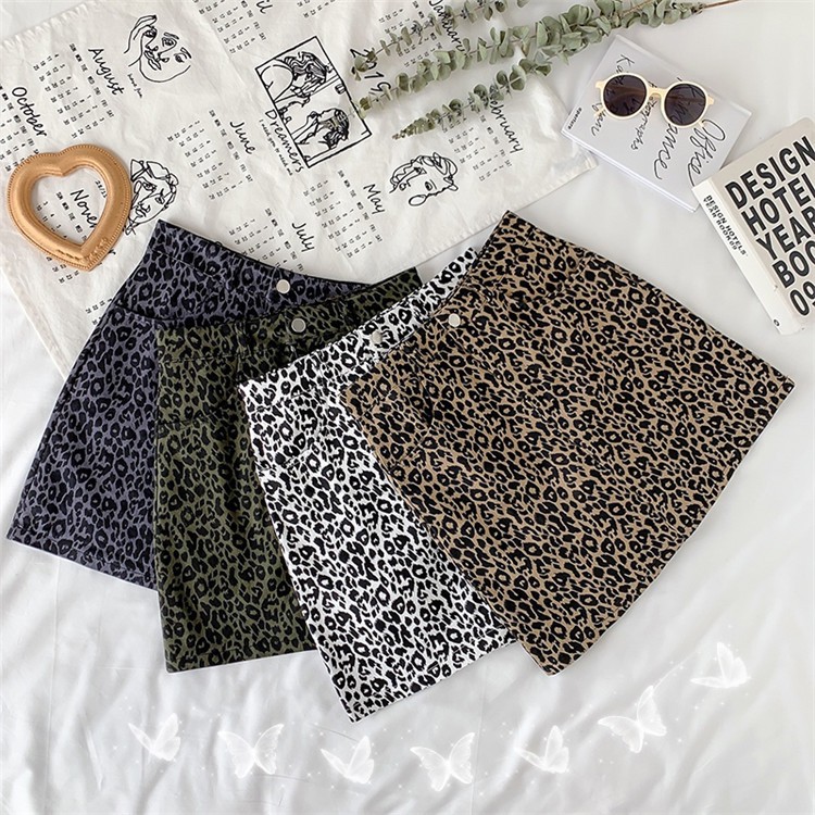 Chân Váy Chữ A Họa Tiết Da Báo Cá Tính Dành Cho Nữ | BigBuy360 - bigbuy360.vn