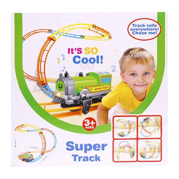 Đồ Chơi Tàu Lượn Nhào Lộn Thông Minh Cho Bé Yêu No.865