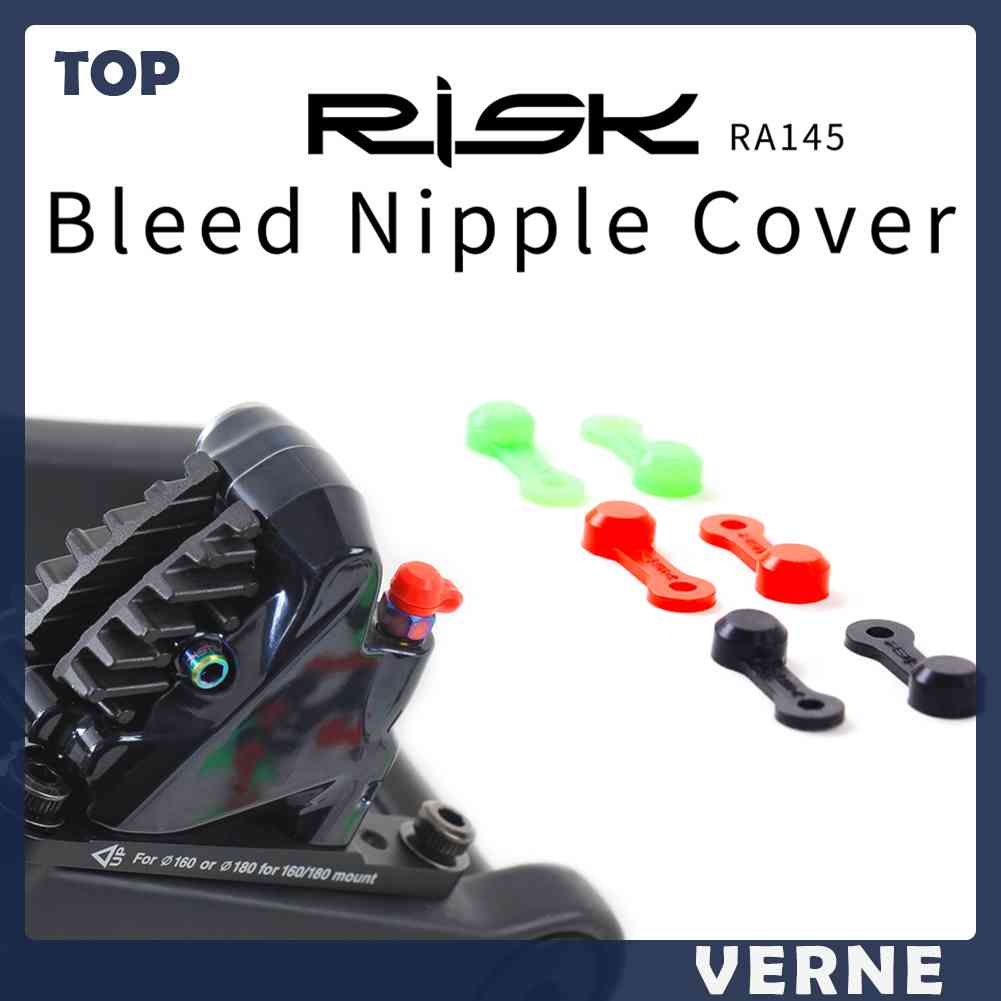 Bộ 10 Nắp Đậy Chống Bụi Cho Phanh Đĩa Xe Đạp VERNE RISK Ốp