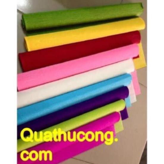 Giấy nhún giấy nhăn làm hoa | BigBuy360 - bigbuy360.vn