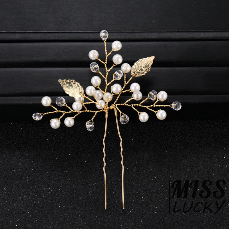 Set 2 trâm cài tóc kiểu dáng thời trang thanh tú cho nữ