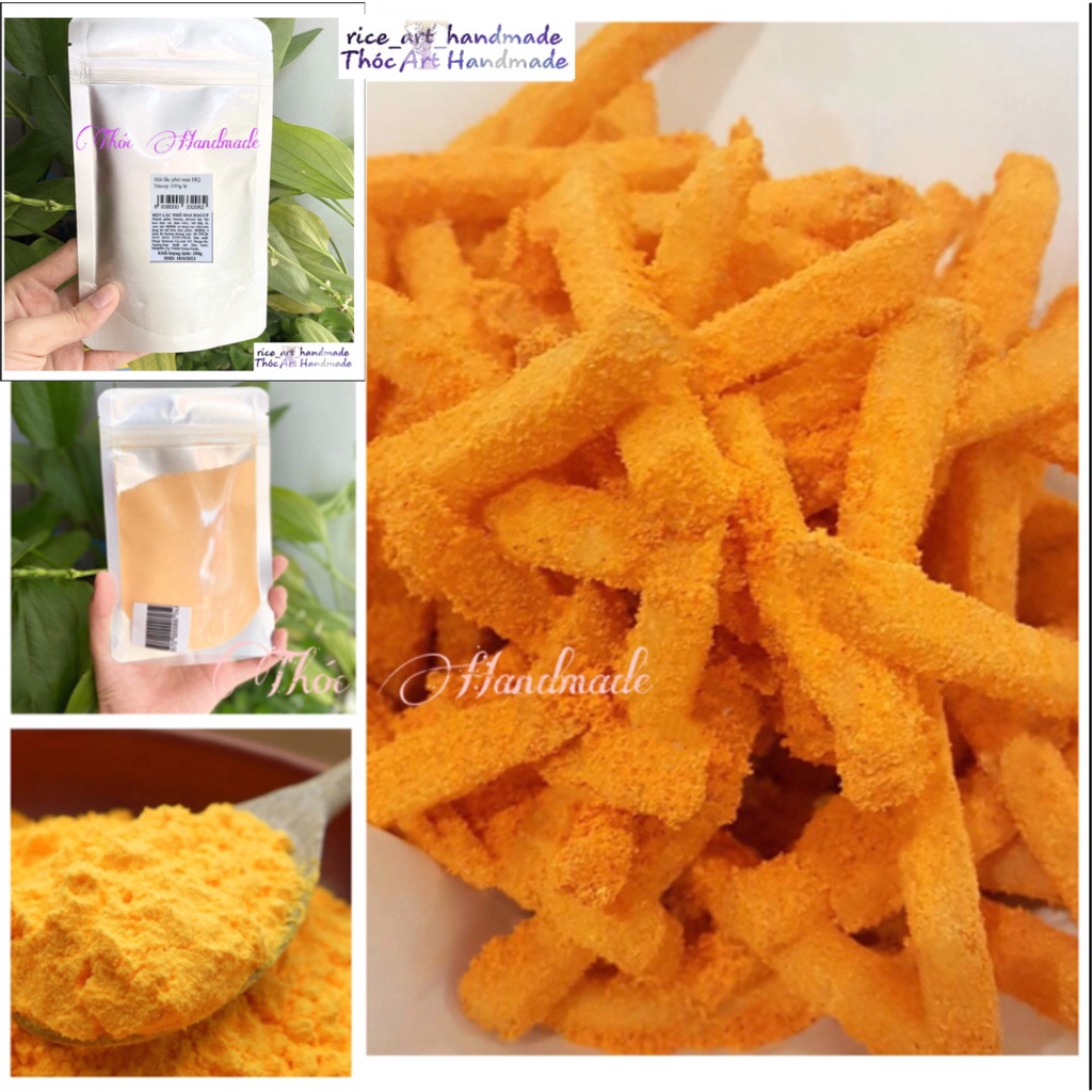 100 gr Bột phô mai lắc hàn Quốc HIGO lắc bánh gạo, khoai tây, khoai lang, gà rán, bắp rang