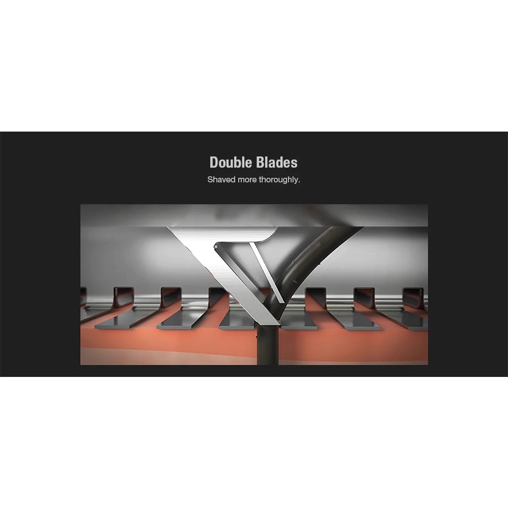 Máy Cạo Râu Xiaomi Mijia S500 Lưỡi Kép 3D Chống Thấm Nước