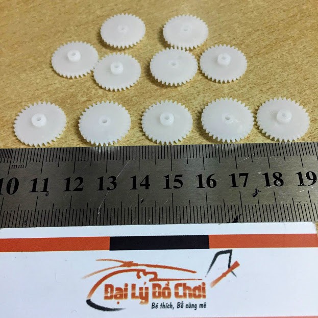 Bánh răng nhựa 32 răng lỗ trục 1.9mm dùng để chế tạo đồ chơi