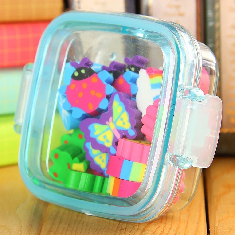 Cục gôm tẩy bút chì họa tiết hoạt hình dễ thương cho học sinh