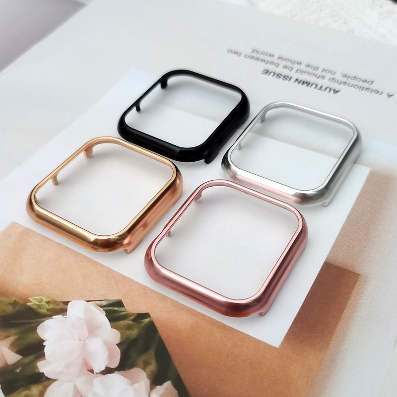 Ultra Ốp Bảo Vệ Bằng Hợp Kim Nhôm Siêu Mỏng Dành Cho Apple Watch Series 8 7 SE Ultra 6 5 4 3 2 1 S8 49mm 41mm 45mm 40mm 44mm 38mm 42mm