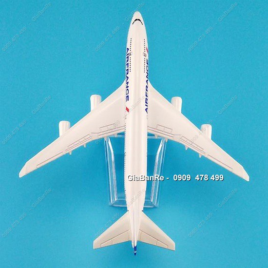 Máy Bay Mô Hình Kim Loại Air France A380 - 16cm Đế Mica - 8942.1