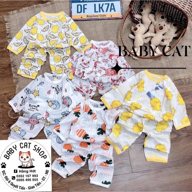 Set Đồ Ngủ Cho Bé