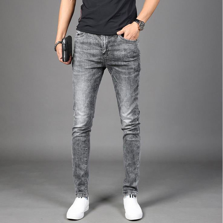 Quần Jean Nam Ooki Dáng Côn Quần Bò Nam ống Côn Co Giãn Cào Rách 3 Màu [45-75KG]