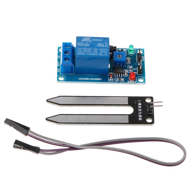 Rơ le tự động cảm biến độ ẩm đất DC 12V