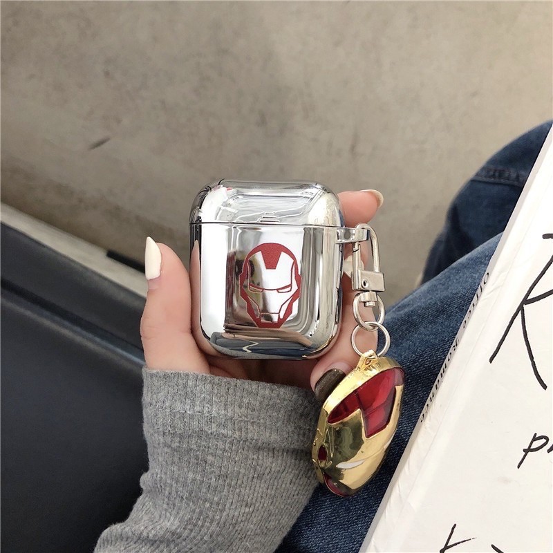 Case Airpod 1/2/pro/3 Trơn Đơn Giản MARVEL