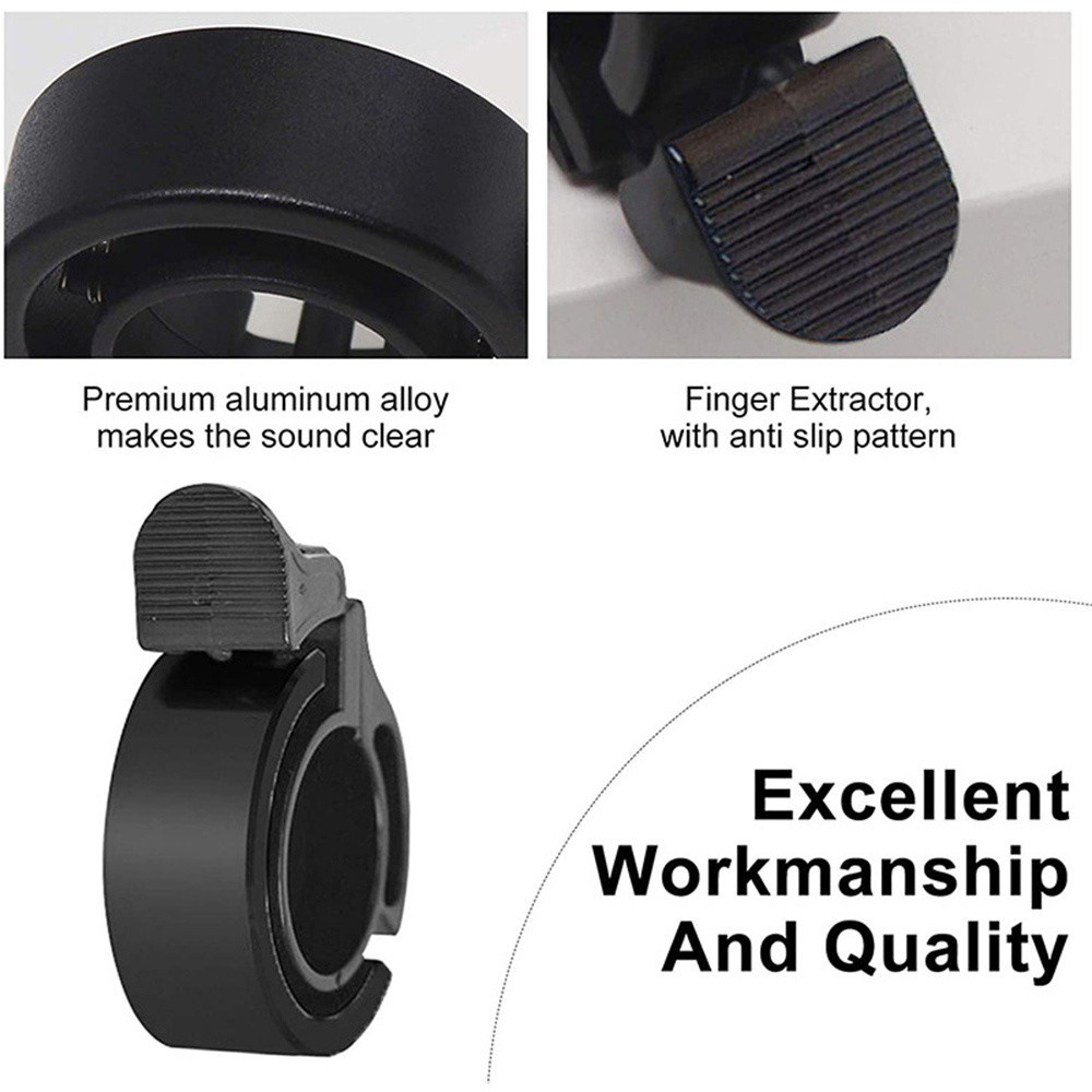 Chuông xe đạp leo núi cỡ nhỏ bằng hợp kim nhôm chất lượng cao