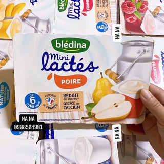 SỮA CHUA BLEDINA MINI LACTES NHIỀU VỊ