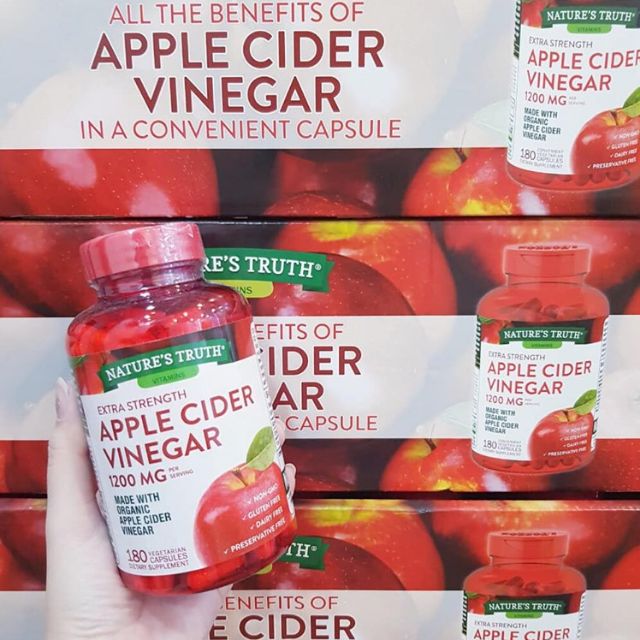 GIẤM TÁO APPLE CIDER VINEGAR CỦA MỸ
