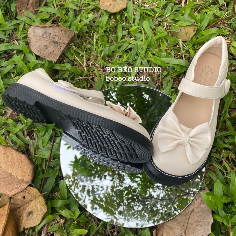 (HÀNG CÓ SẴN - ẢNH THẬT SHOP CHỤP) LOLITA MARY JANE SHOES - GIÀY MARY JANE CÓ NƠ PHONG CÁCH LOLITA | BigBuy360 - bigbuy360.vn
