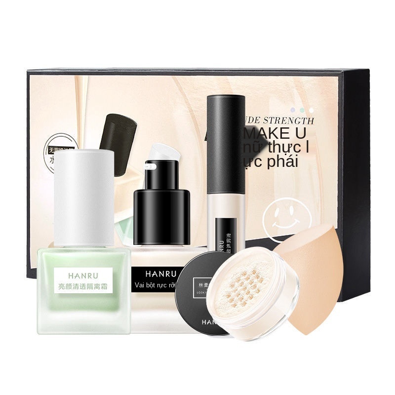 ☏๑♚Kem nền BB kháng nước Dưỡng ẩm  che khuyết điểm Cách ly và kiểm soát dầu lâu dài, không phấn phủ, trang nền, trọn bộ | BigBuy360 - bigbuy360.vn