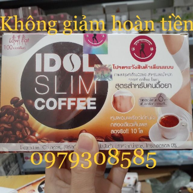 [KHÔNG GIẢM HOÀN TIỀN] IDOL SLIM COFFEE GIẢM MẠNH MẪU CŨ