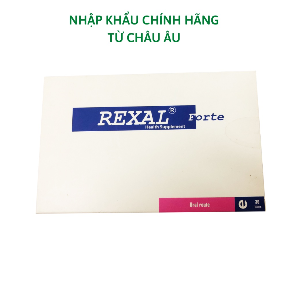 Viên uống hỗ trợ sức khỏe REXAL FORTE nhập khẩu Châu Âu