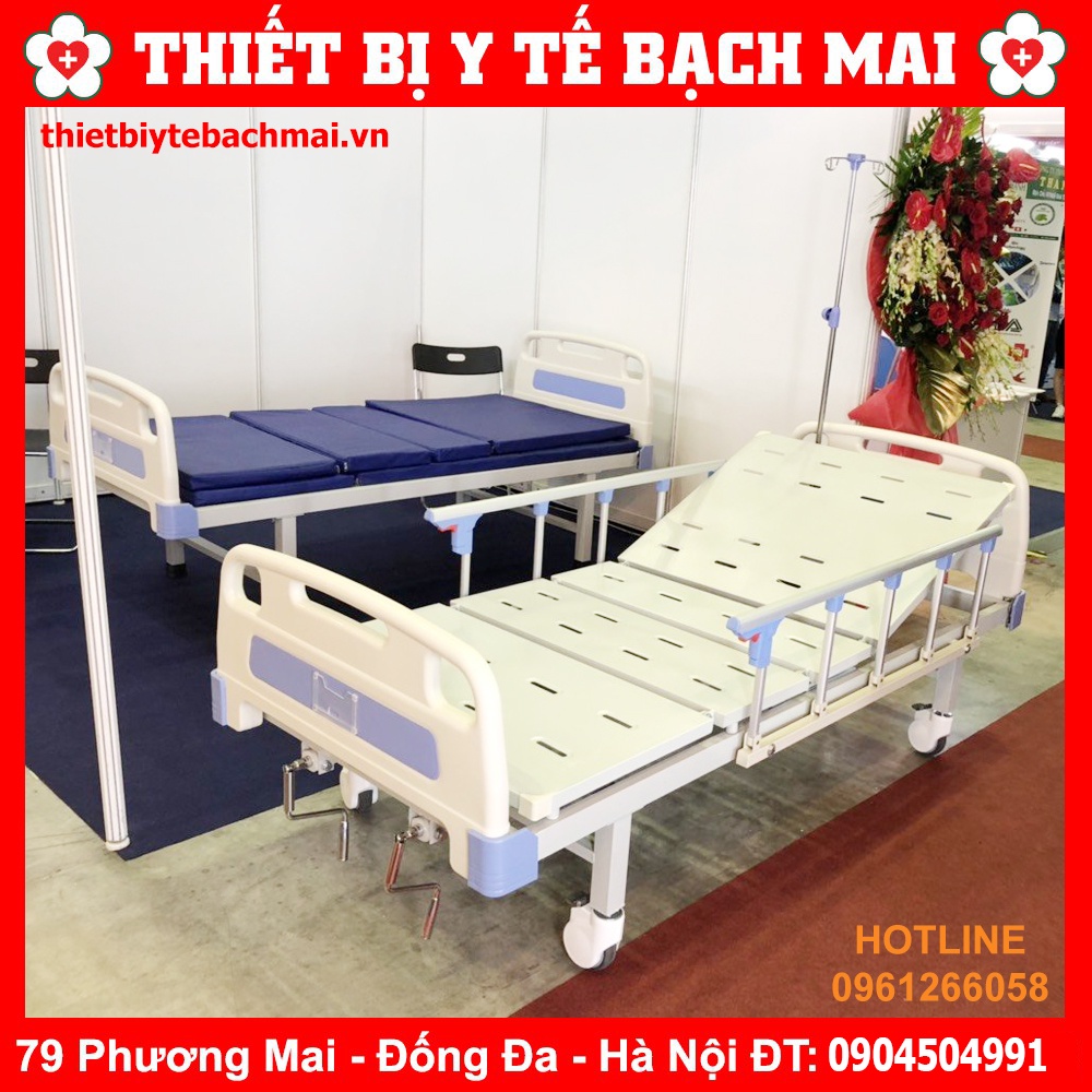 Giường Hỗ Trợ Người Bệnh 2 Tay Quay 3A