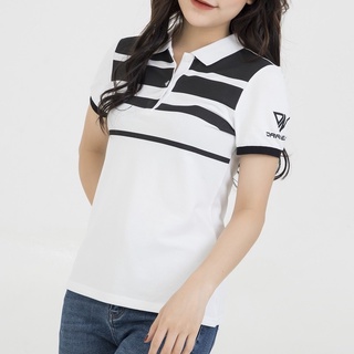 Áo phông polo nữ DARNELL tay ngắn chất cotton mềm mại form ôm dáng, thoáng mát năng động bền màu DN2200