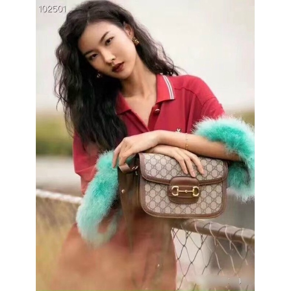 Sẵn hàng- túi Horsebit size 25