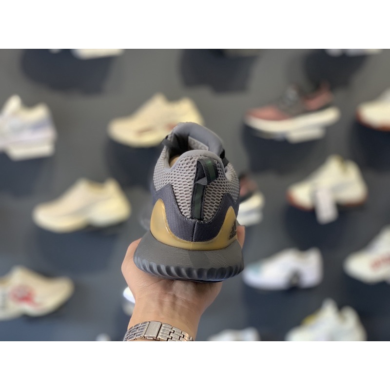 Giày thể thao/ Sneaker Alphabounce đen vàng (Full box)