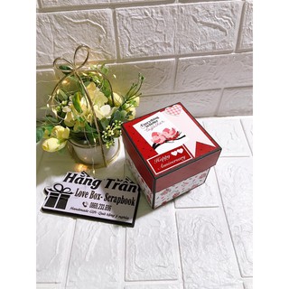 Love box 1 lớp tình yêu (tặng in 10 ảnh)