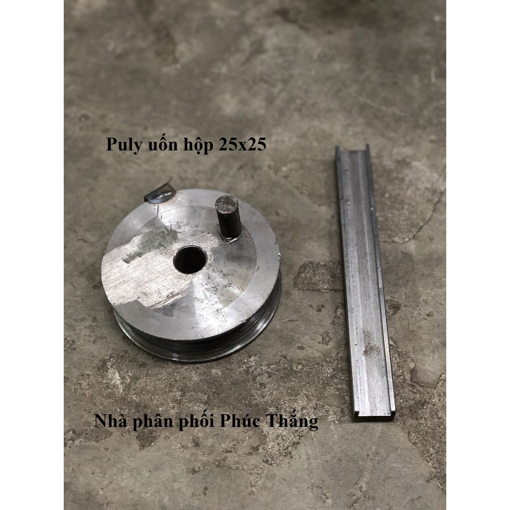 Puly uốn hộp 25x25 - Dụng cụ uốn ống hộp - Vam tay uốn ống hộp