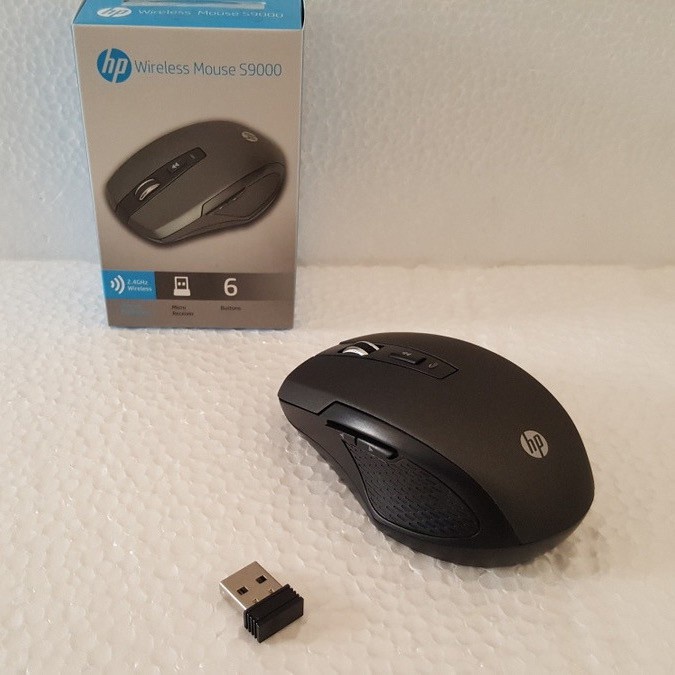 Chuột Vi Tính Không Dây Hp S9000 , 2.4Ghz , 1600Dpi , Usb Receiver , Hệ Điều Hành Hỗ Trợ: Windows - Linux - Os.