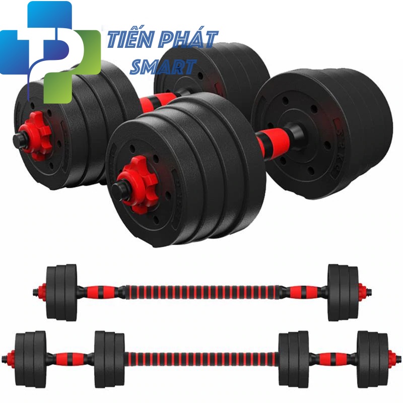 Bộ tạ tay 40kg có thể điều chỉnh độ nặng linh hoạt Tienphatsmart Bảo Hành 12 Tháng