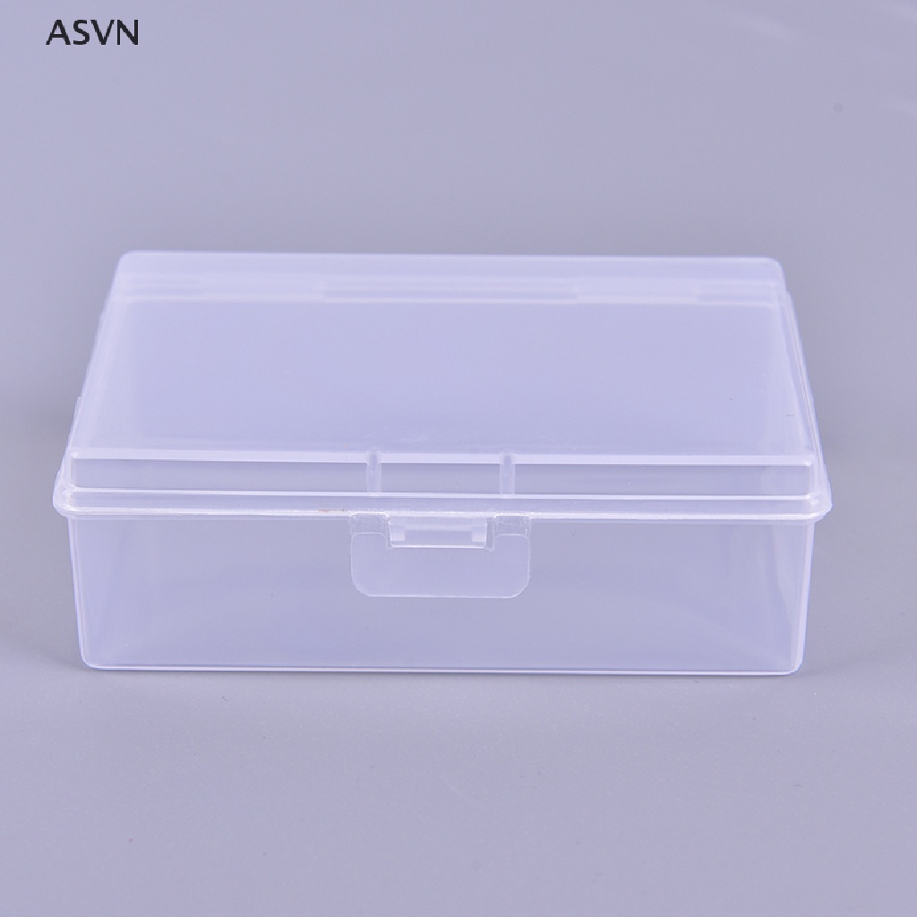 Asvn❤ Bộ 2 Hộp Nhựa Trong Suốt Đựng Bài Poker Tiện Dụng Ốp