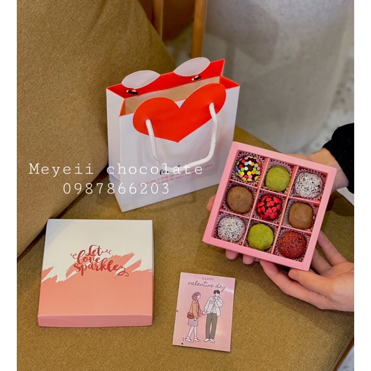 SOCOLA VALENTINE 2022 ( kèm túi giấy + thiệp )
