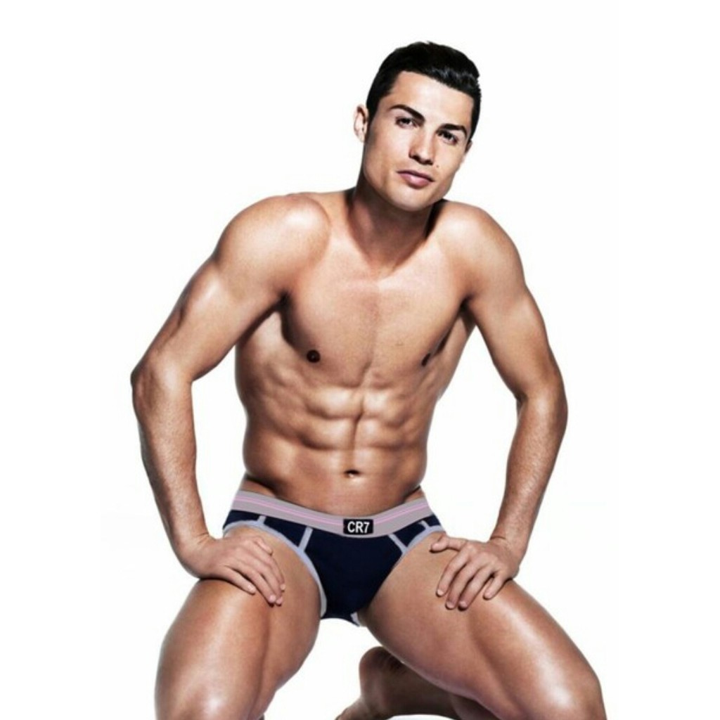 QUẦN LÓT NAM TAM GIÁC - CR7 - ẢNH SHOP TỰ CHỤP - KÈM HỘP SANG TRỌNG.
