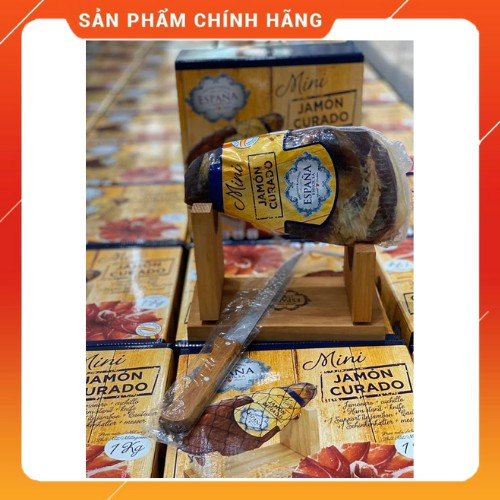 Thịt heo muối mini Jamon Curado Espana Tây ban nha 1kg - HANGGIADUNGDUC99