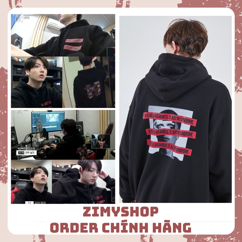 ÁO HOODIE JUNGKOOK BTS x ONA l ORDER CHÍNH HÃNG HÀN QUỐC