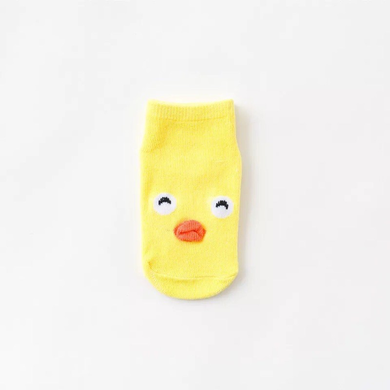 Tất hình thú Kid socks chống trơn trượt cho bé 0-3 tuổi