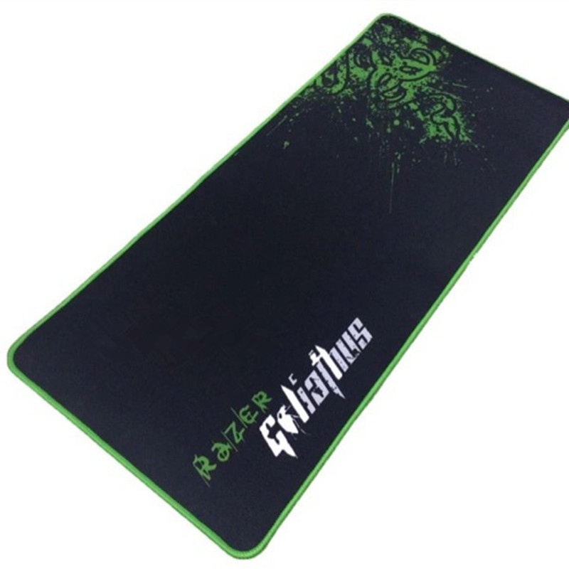 Bàn Di Miếng Tấm Lót Chuột Kích Thước Lớn 30X70 Xanh Đen, bàn di hình game, mẫu ngẫu nhiên.