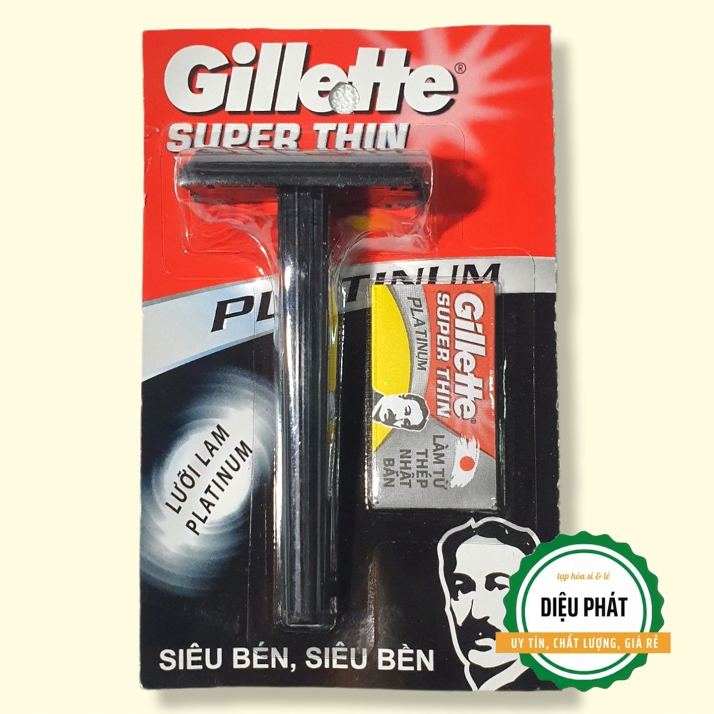 ⚡️ Dao Cạo Râu Lưỡi Đơn Gillette Super Thin