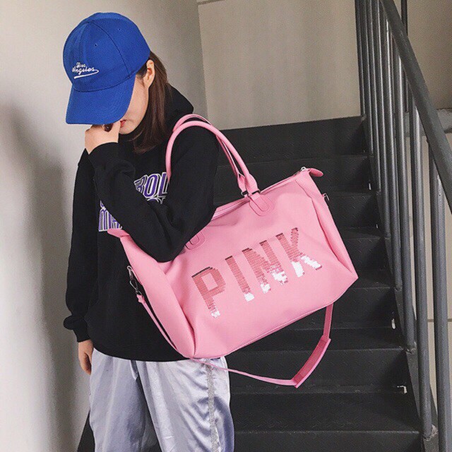TÚI PINK KIM SA DU LỊCH