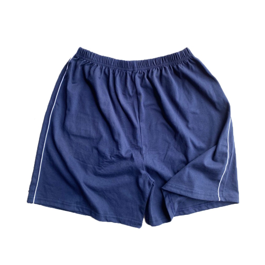 Quần Đùi Nam Thun Cotton Mặc Nhà - Quần Đùi Mặc Ngủ Nam Kẻ Sọc 2 Bên Basic Chất Cotton Mềm Mại, Thoáng Mát