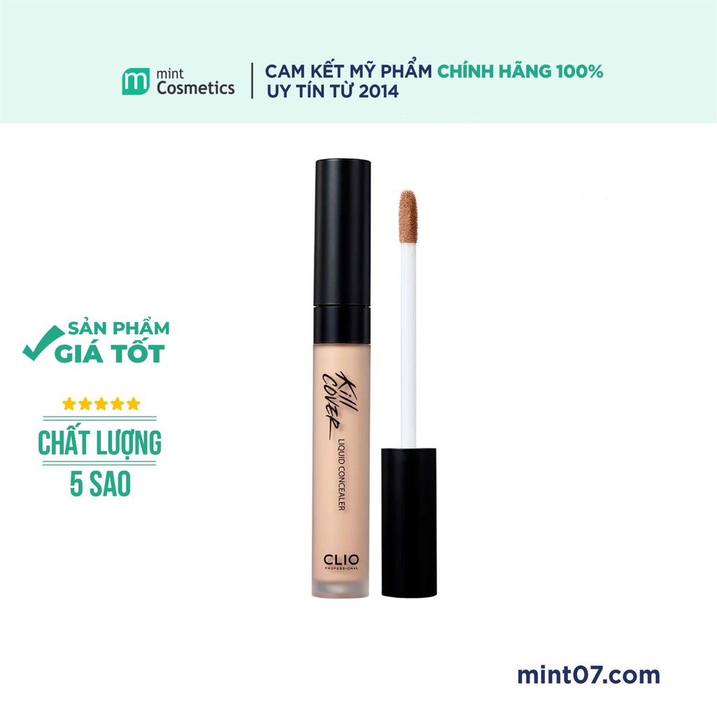 Che Khuyết Điểm CLIO Kill Cover Liquid Concealer