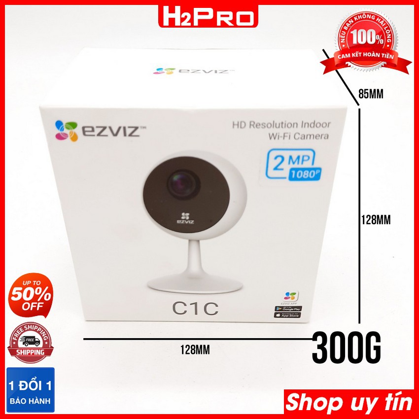 Camera giám sát không dây ezviz C1C 2MP H2Pro, camera an ninh gia đình siêu nét, nhỏ gọn