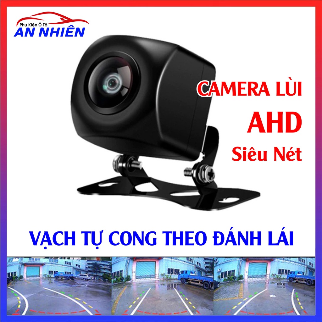 Camera Lùi AHD 1080p Vạch Cong Theo Góc Đánh Lái, Cam De AHD 170 Độ đánh lái theo vô lăng(Chỉ Dùng Cho Màn Hình Android) | WebRaoVat - webraovat.net.vn