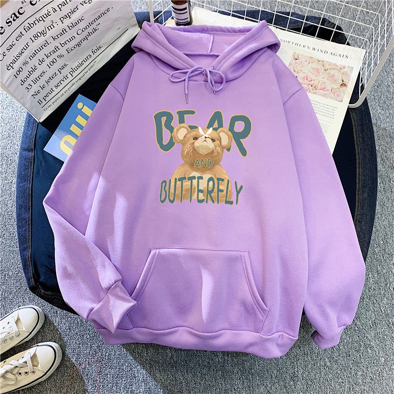 Áo hoodie AOKANG dáng rộng thời trang mùa thu Hàn Quốc mới