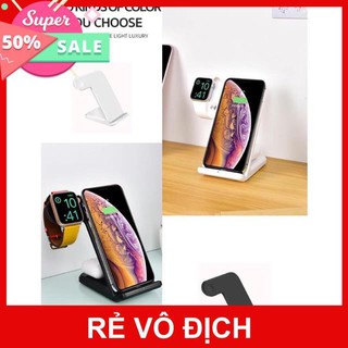 Đế sạc ko dây 3 in 1 Coteetci